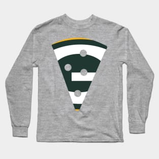 Green Bay Packers Cheese Slice Long Sleeve T-Shirt